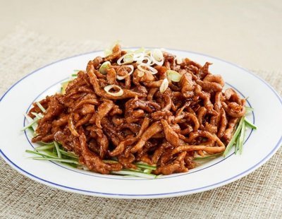 Shredded Pork with Sweet Bean Paste