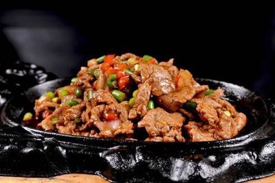 Sizzling Beef with Black Pepper