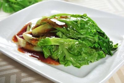 Lettuce with Oyster Sauce