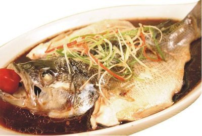 Steamed Sea Bass